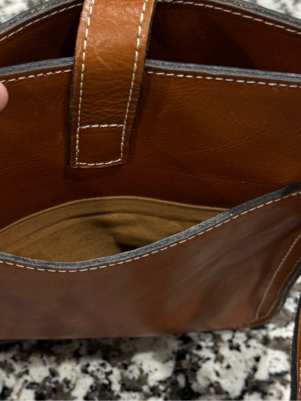 Patricia Nash Venezia Leather Crossbody Bag - Picture 5 of 5